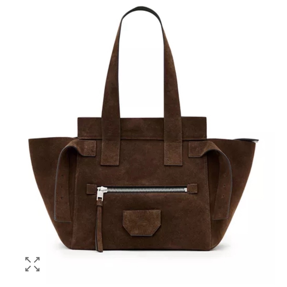 Allsaints Perez Suede Bag - Picture 2 of 9